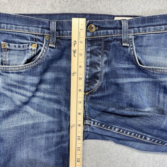 Rag & Bone Fit 2 Slim Leg Jeans Men’s 31 Standard Issue Wash M1223K510 - Picture 10 of 14